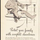 1953 Hexol Germicide Ad "Protect your family"  2626