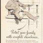 1953 Hexol Germicide Ad "Protect your family"  2626