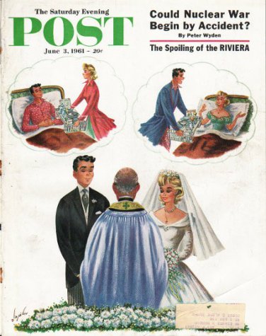 1961 Saturday Evening Post Cover Page ~ June 3, 1961  2642
