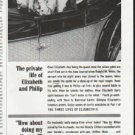 1961 Ladies' Home Journal Ad "Elizabeth and Philip"  2669