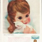 1961 Northern Tissue Ad "There's new softness"  2676