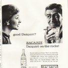 1961 Bacardi Rum Ad "good Daiquiri?"  2680