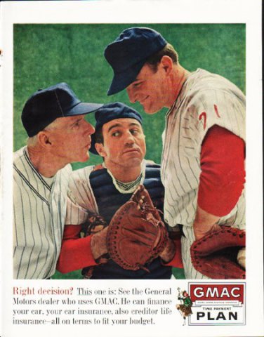 1961 GMAC Ad "Right decision?"  2683