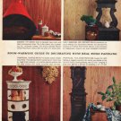 1961 Georgia-Pacific Ad "Room-warming guide"  2690