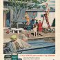 1961 Benjamin Moore Ad "A little MOORE paint"  2707