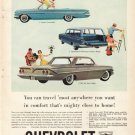 1961 Chevrolet Ad "You can travel"  2711