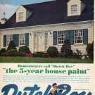 1961 Dutch Boy Ad "the 5-year house paint"  2712