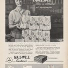 1962 Mail-Well Envelopes Ad "speed up packaging"  2730