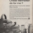 1962 Chase Manhattan Bank Ad "what does it do"  2732