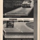1962 The Asphalt Institute Ad "the road requirement"  2763