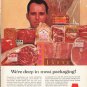 1962 Avisco Ad "We're deep in meat packaging!"  2770