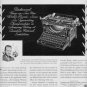 1937 Underwood Typewriter "Champions" Ad