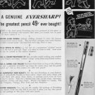 1937 Eversharp "Red Spot Pencil" Ad