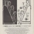 1959 Swissair ad "It's Worth Changing Planes"