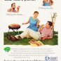 1957 Du Pont Ad "Let's have a picnic"