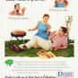 1957 Du Pont Ad "Let's have a picnic"
