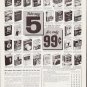 1963 Doubleday Dollar Book Club Ad "Take any 5"