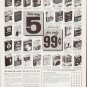 1963 Doubleday Dollar Book Club Ad "Take any 5"