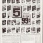 1963 Doubleday Dollar Book Club Ad "Take any 5"