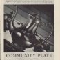 1937 Community Plate Ad "Georgian Design"