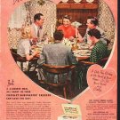 1953 Crosley Freezer Ad "Dinner for 6"
