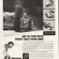 1961 Perfect Circle Piston Rings Ad "The "Pros""