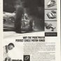 1961 Perfect Circle Piston Rings Ad "The "Pros""