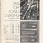 1976 Bon Marche Ad "Towle Sterling"
