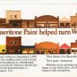 1976 Ameritone Paint Ad "turn Weed into a flower"