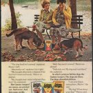 1976 Gaines-burgers Ad "Two experienced skeptics"