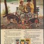 1976 Gaines-burgers Ad "Two experienced skeptics"
