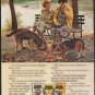 1976 Gaines-burgers Ad "Two experienced skeptics"