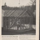 1962 Travelers Insurance Ad "When your house sprouts wings"