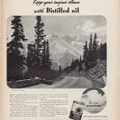 1938 Havoline Motor Oil "The Mountains" Ad