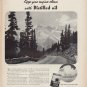1938 Havoline Motor Oil "The Mountains" Ad