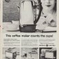 1960 GE Coffee Maker "Peek-A-Brew" Ad
