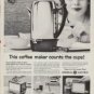 1960 GE Coffee Maker "Peek-A-Brew" Ad