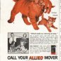 1958 Allied Van Lines Ad "Dependable Moving"
