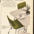 1953 Masland Duran Ad "from any angle"