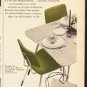 1953 Masland Duran Ad "from any angle"