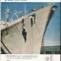 1958 United States Steel Ad "lighten your work"