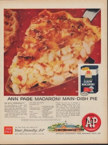 1960 A&P "Ann Page Macaroni" Ad