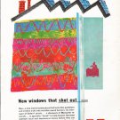 1962 Monsanto Ad "New windows"