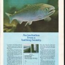 1976 Oregon Travel Ad "bathing beauty"