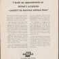 1962 United Airlines Ad "I build my appointments"