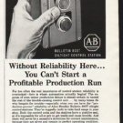 1962 Allen-Bradley Ad "Without Reliability Here"