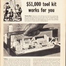 1953 Standard Oil Company Ad "tool kit"