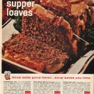 1961 Campbell's Soup Ad "3 souper supper loaves"
