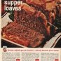 1961 Campbell's Soup Ad "3 souper supper loaves"