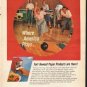 1962 Fort Howard Paper Company Ad "Where America Plays"